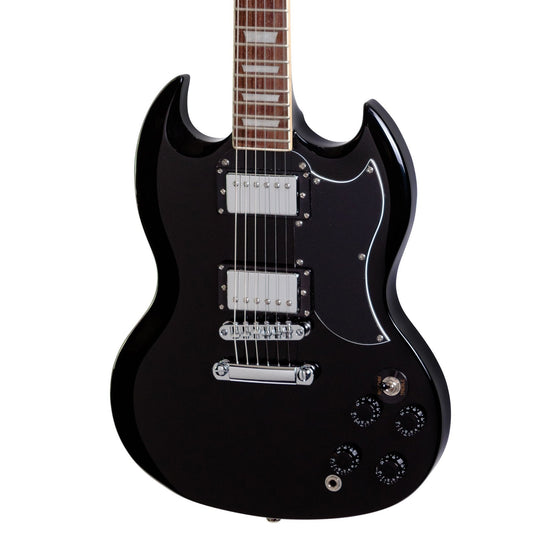 J&D Luthiers SG-Style Electric Guitar (Black)