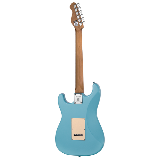 MOOER MSC10 ST-STYLE ELECTRIC GUITAR (DAPHNE BLUE)