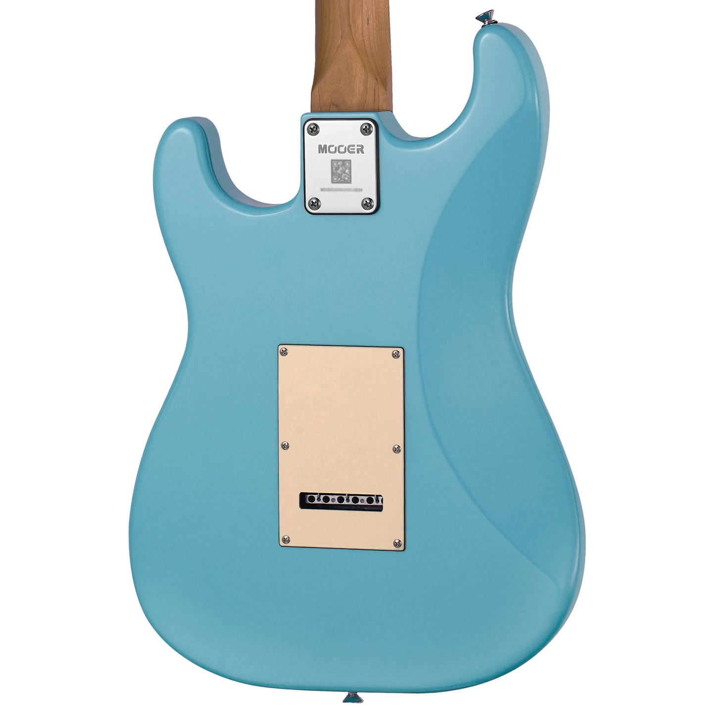 MOOER MSC10 ST-STYLE ELECTRIC GUITAR (DAPHNE BLUE)