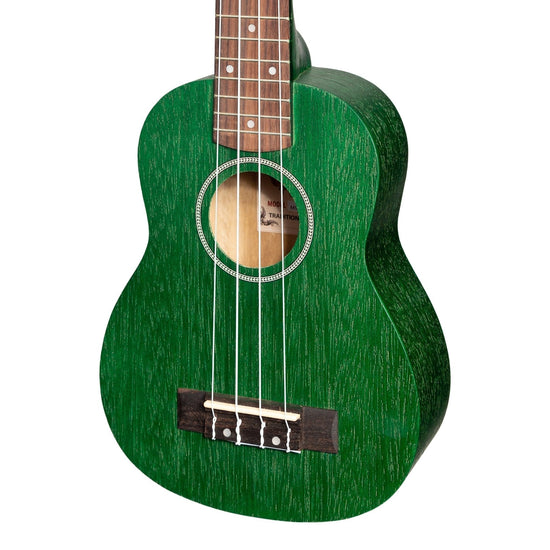 Mojo Ukulele Starter Pack Soprano (Green)