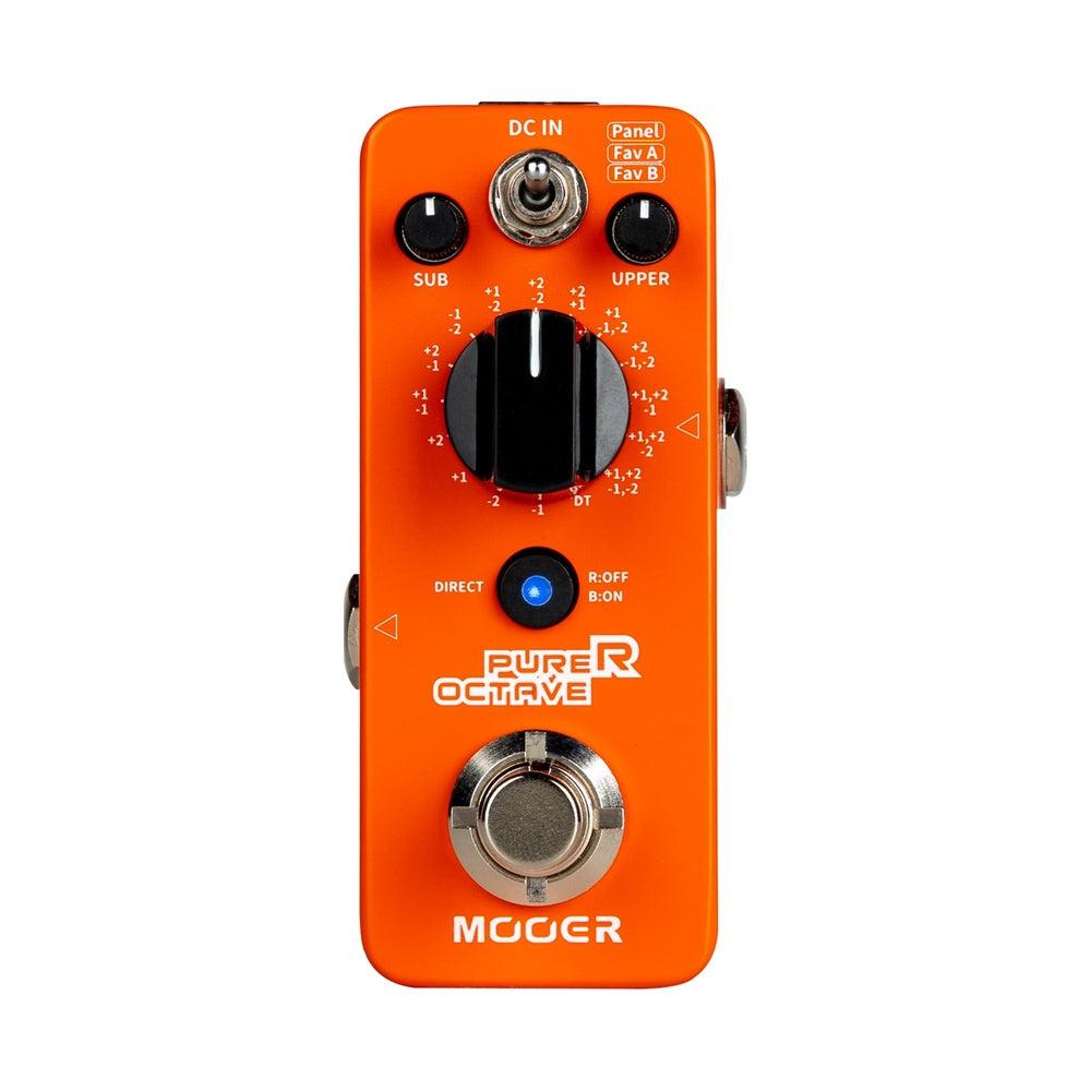 Mooer 'Purer Octave' Pro Octave Micro Guitar Effects Pedal