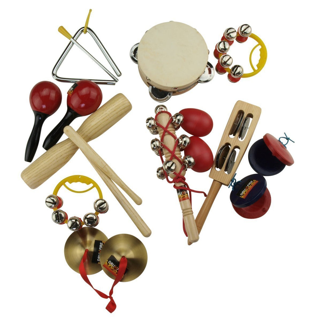 Hand deals percussion set